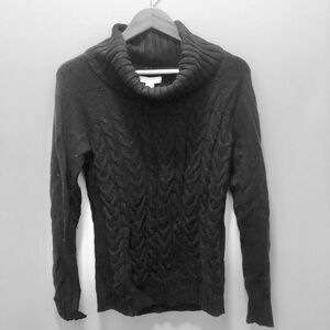 Banana Republic Black Cowl Neck Sweater size Small